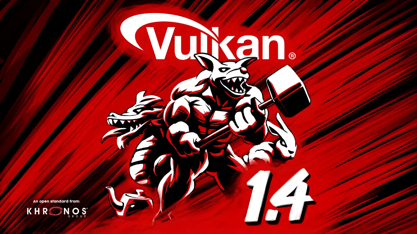 Vulkan 1.4 Logo